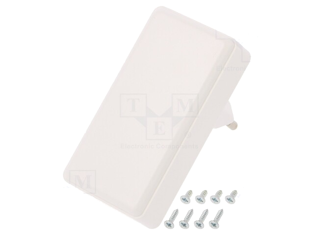 Behuizing: voor voedingseenheid; X: 78,5mm; Y: 40mm; Z: 21mm; ABS Behuizing: voor voedingseenheid; X: 78,5mm; Y: 40mm; Z: 21mm; ABS